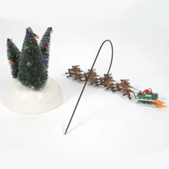 Animated Flaming Sleigh