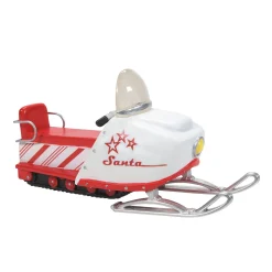 Candy Cane Snowmobile