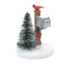 Cardinal Christmas Mailbox