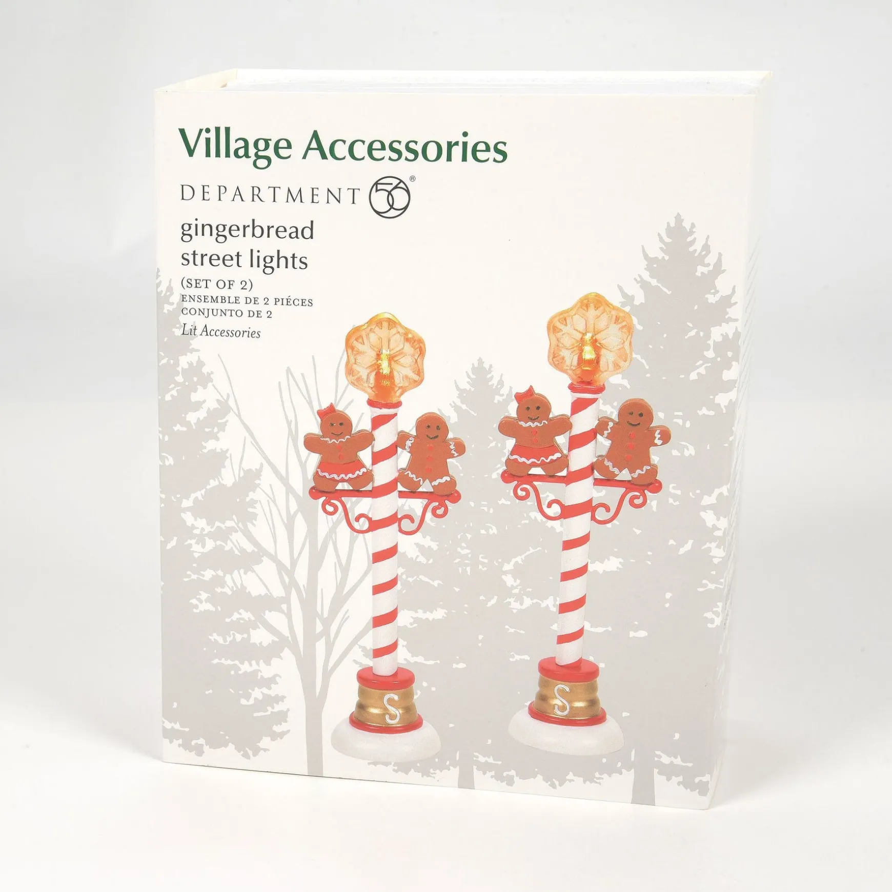 Gingerbread Street Lights